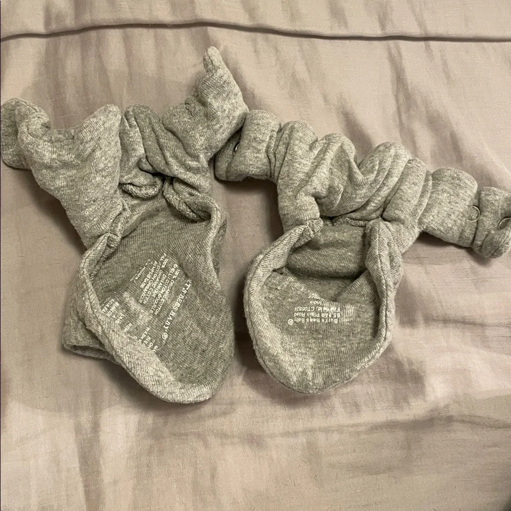 Burt’s bees baby walker cotton booties shoes